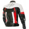 RTX TITAN Red Motorcycle Leather Race Jacket